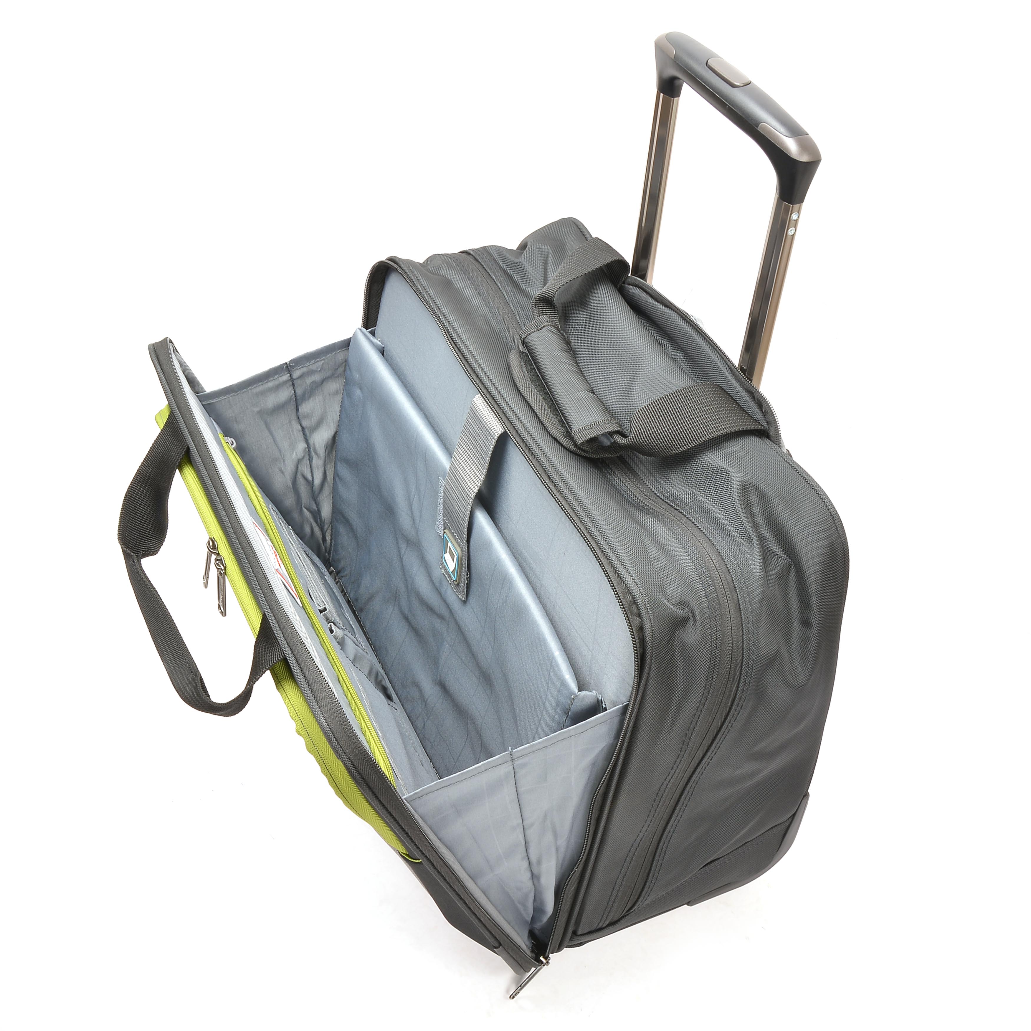 Pilotcase by Eminent luggage trolley handbag perfect for travelling (V754-17 BK) - buyluggageonline